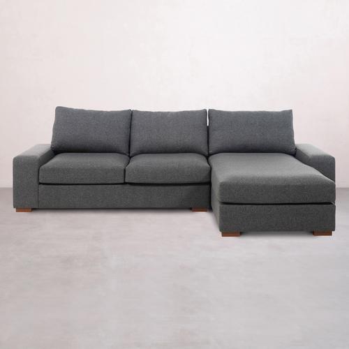  ELFA L KOLTUK SOL KOYU GRİ