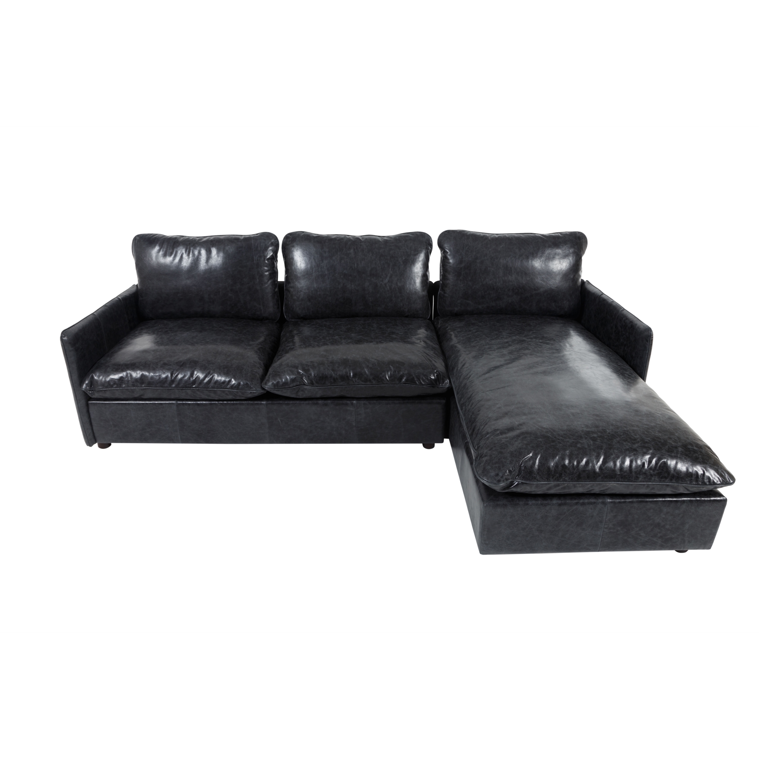 BALI DERİ L KOLTUK SOL SİYAH