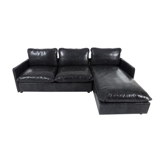  BALI DERİ L KOLTUK SOL SİYAH