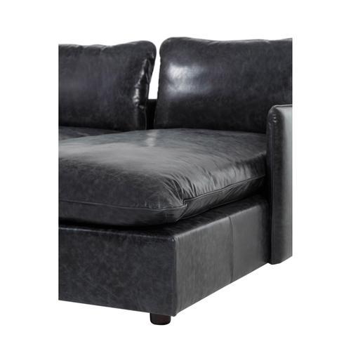  BALI DERİ L KOLTUK SOL SİYAH