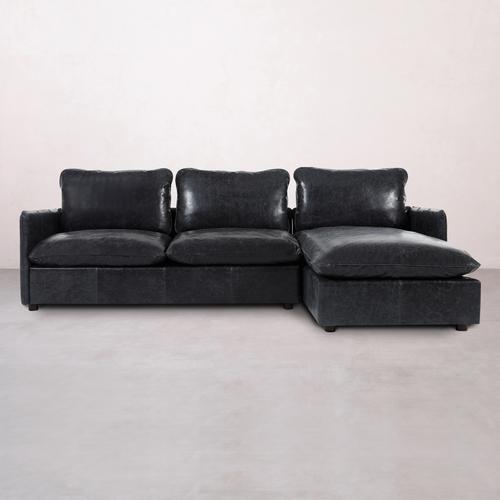  BALI DERİ L KOLTUK SOL SİYAH