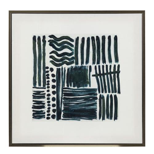  LINEAS I ÇERÇEVELİ YAĞLIBOYA TABLO 60X60CM