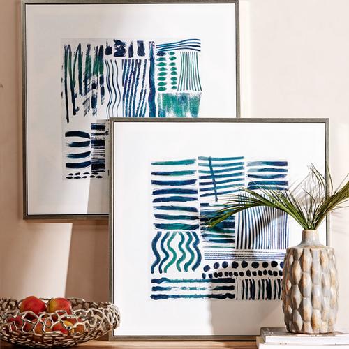  LINEAS I ÇERÇEVELİ YAĞLIBOYA TABLO 60X60CM