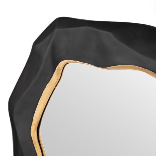 MORPHY DUVAR AYNASI SİYAH 94X81 CM