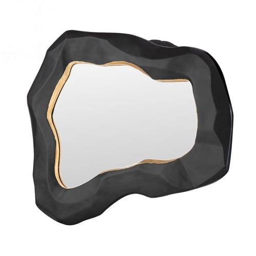 MORPHY DUVAR AYNASI SİYAH 94X81 CM