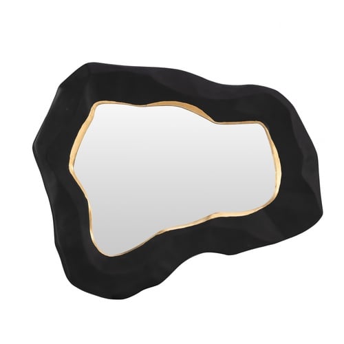 MORPHY DUVAR AYNASI SİYAH 94X81 CM