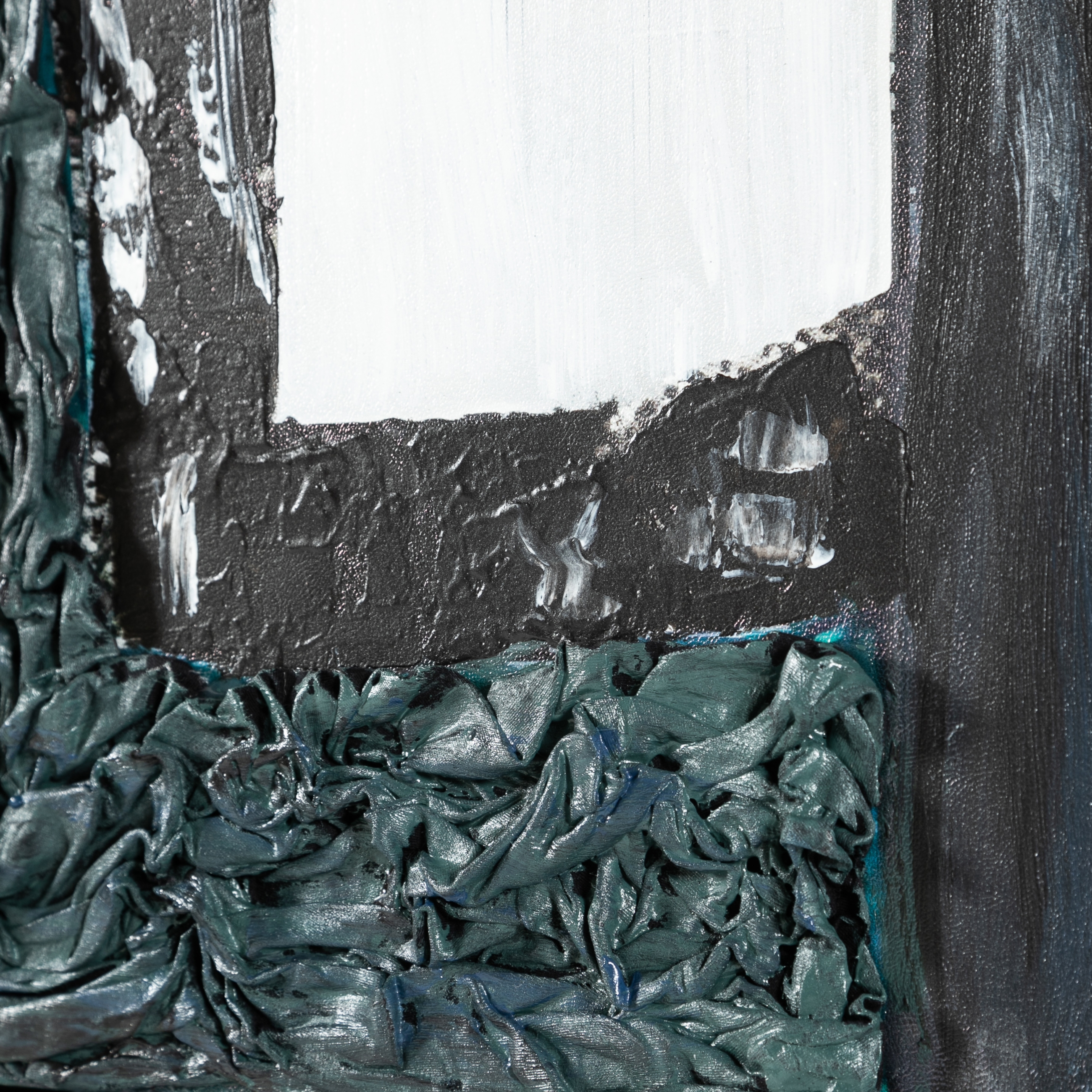 GREYSTRACT ÇERÇEVELİ YAĞLIBOYA TABLO 120X180CM