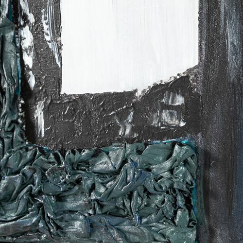 GREYSTRACT ÇERÇEVELİ YAĞLIBOYA TABLO 120X180CM