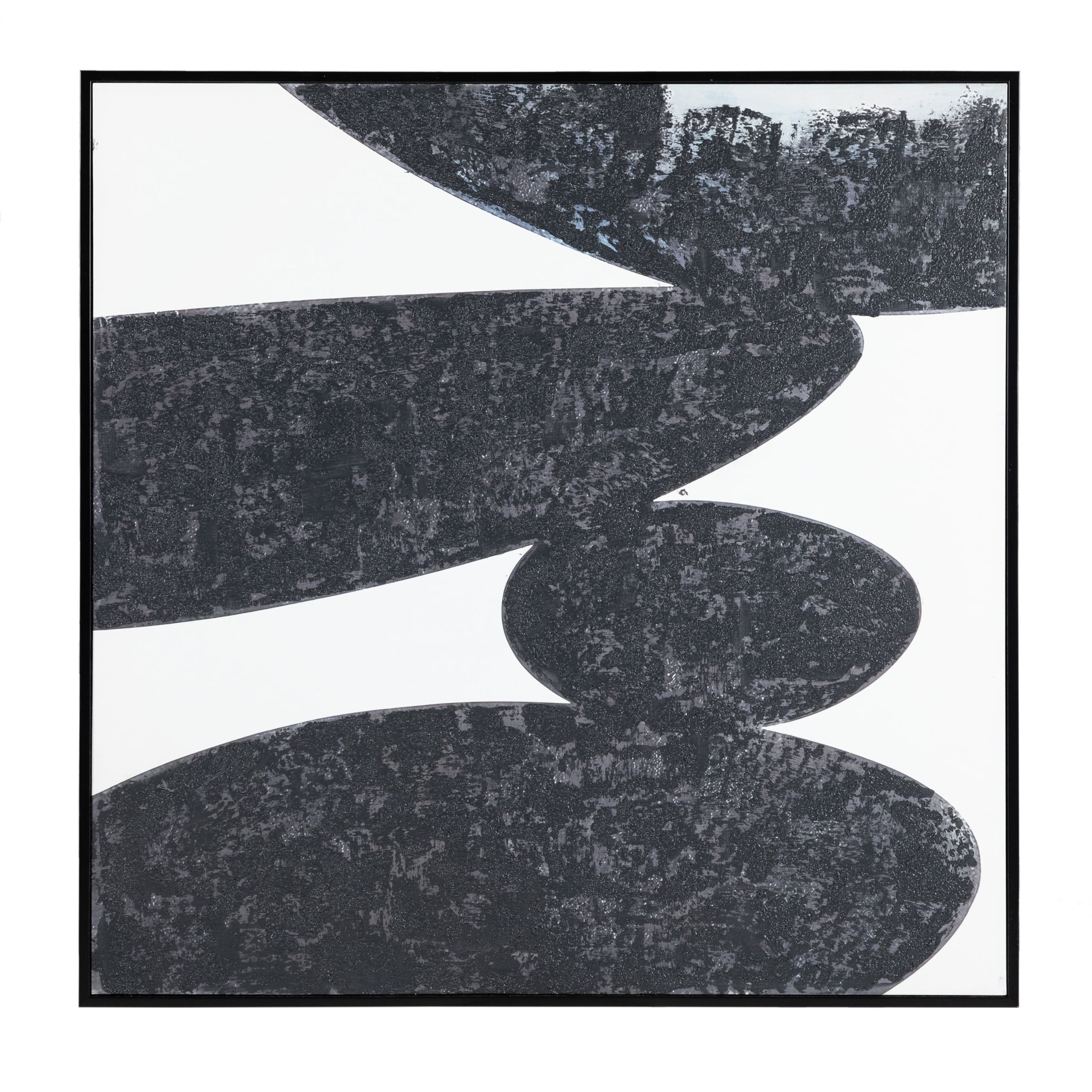 THAI STONE II ÇERÇEVELİ YAĞLIBOYA TABLO 100X100 CM