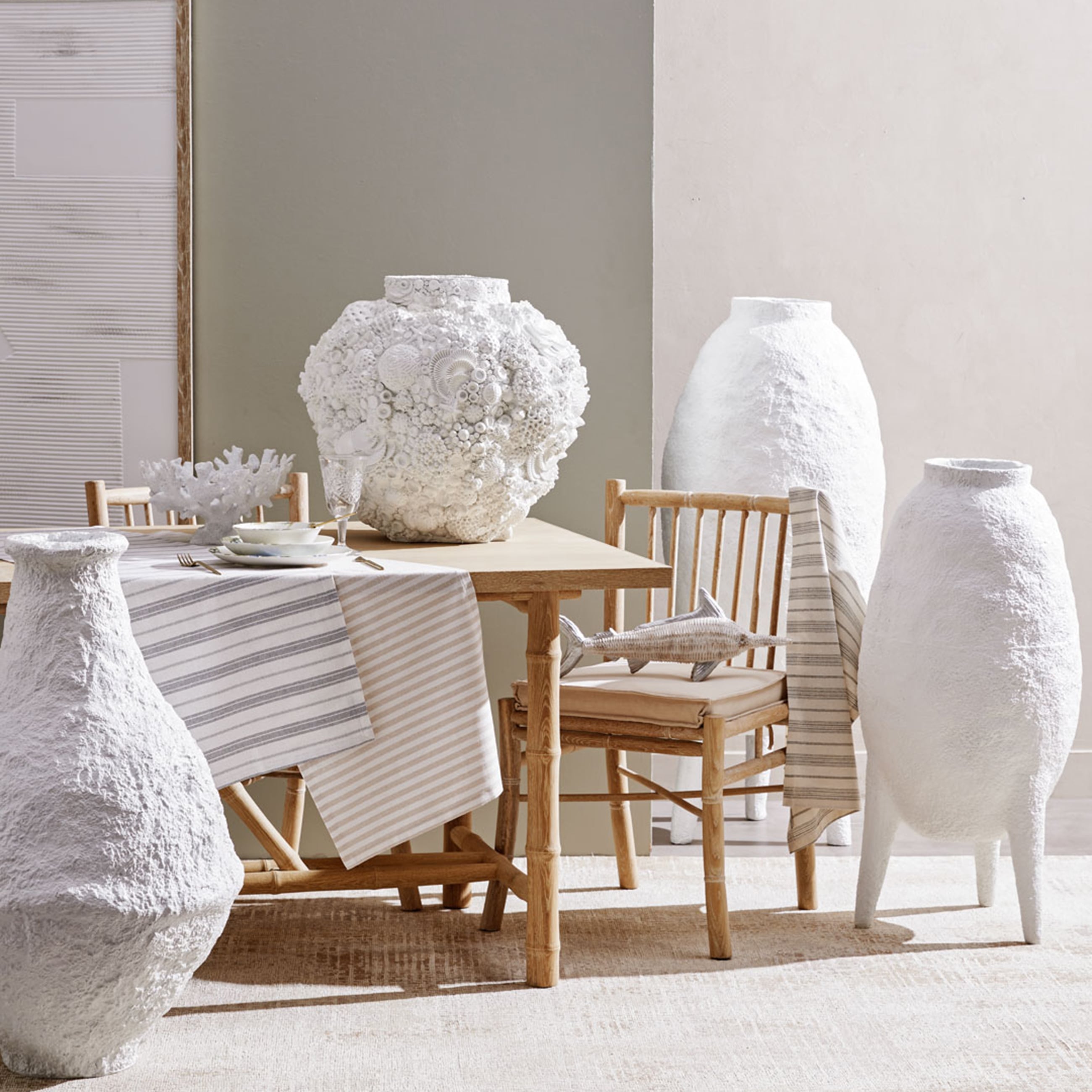 GRUBYY VAZO BEYAZ 56X51X56CM