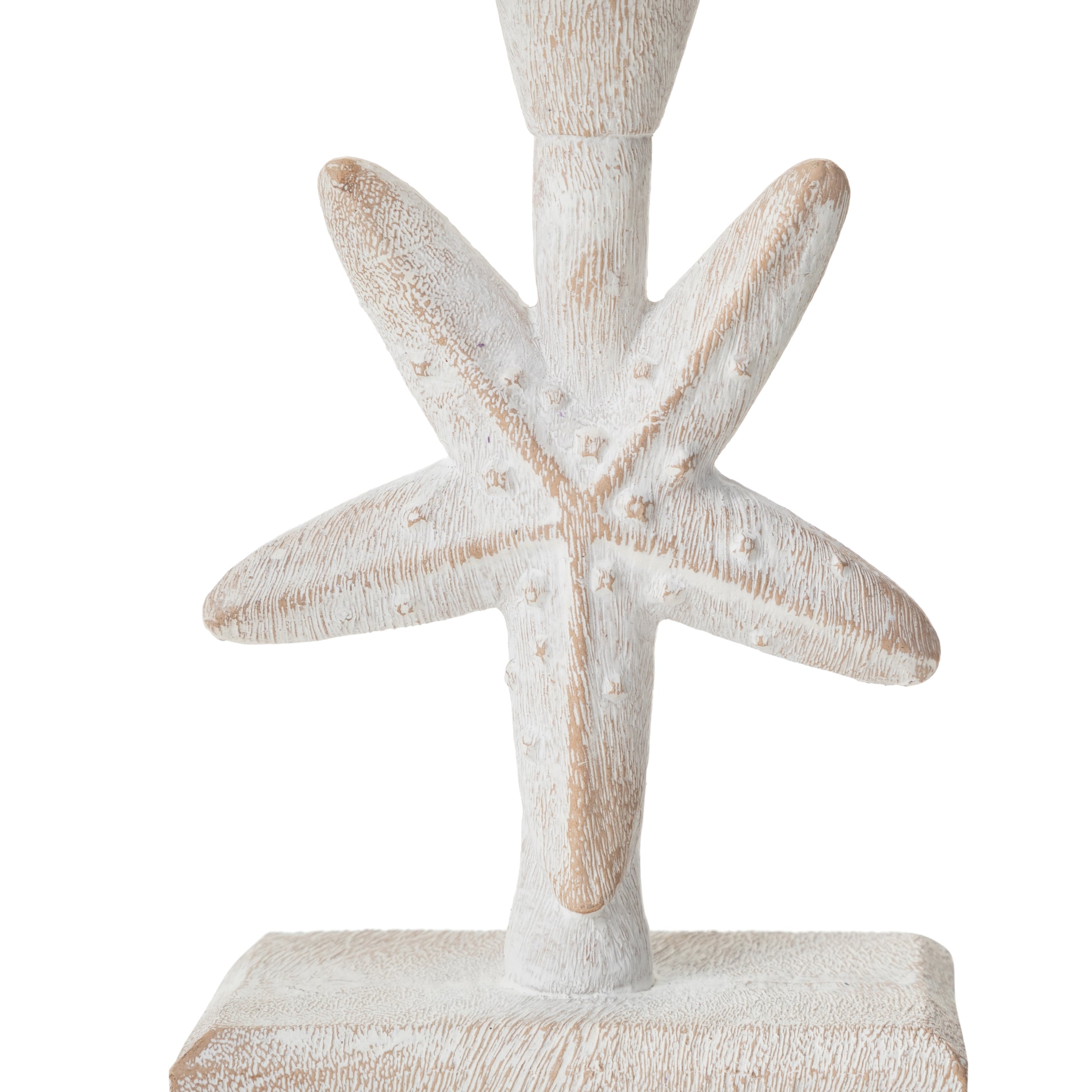 STARFISH MUMLUK BEYAZ 11X10X20 CM