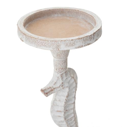  SEAHORSE MUMLUK BEYAZ 11X10X23 CM