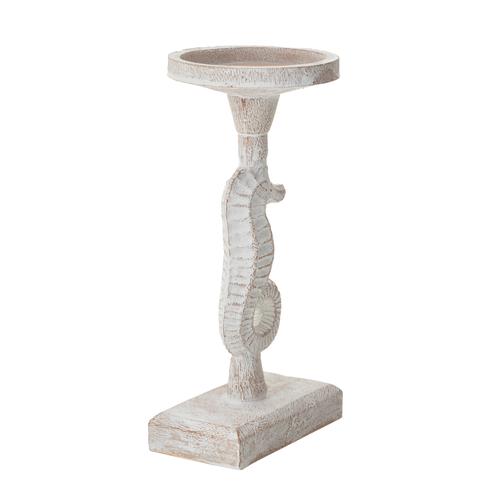  SEAHORSE MUMLUK BEYAZ 11X10X23 CM