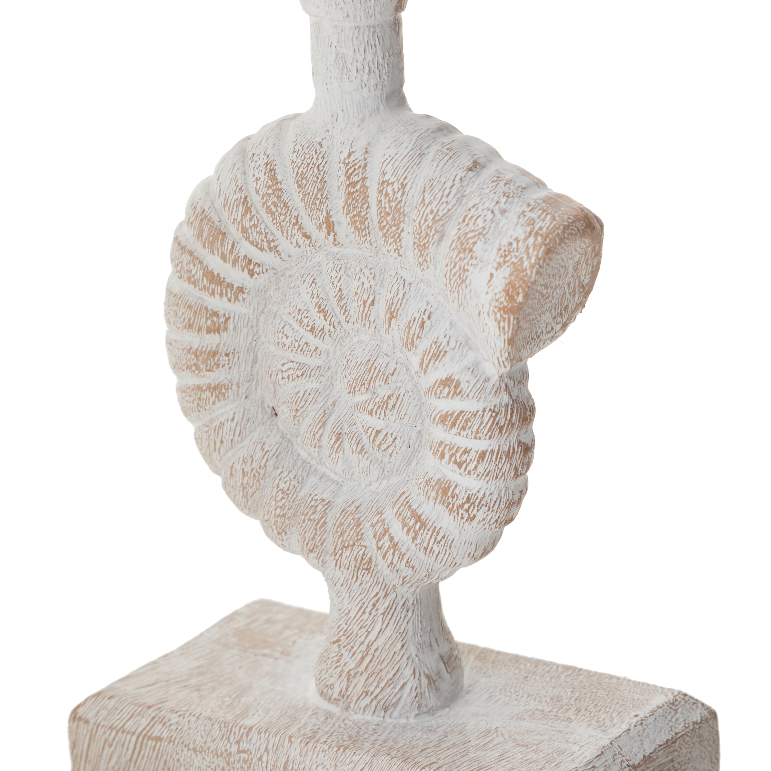 SHELL MUMLUK BEYAZ 11X10X21 CM