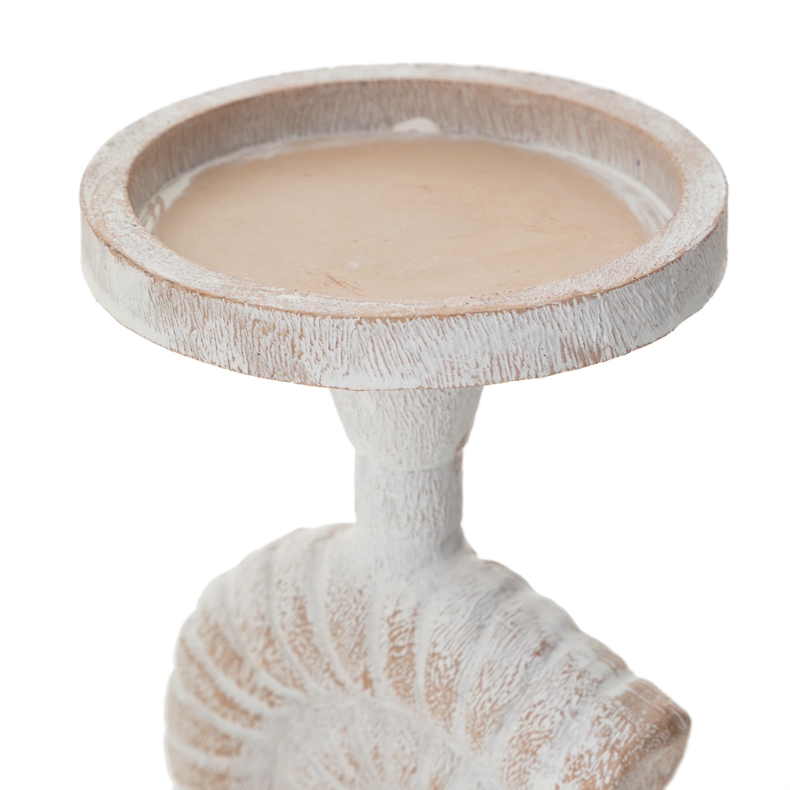 SHELL MUMLUK BEYAZ 11X10X21 CM