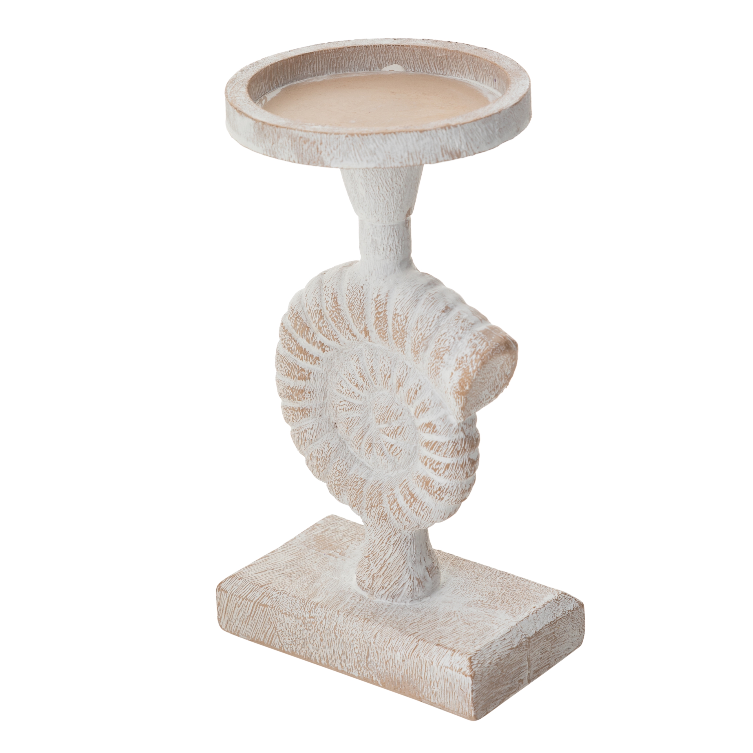 SHELL MUMLUK BEYAZ 11X10X21 CM