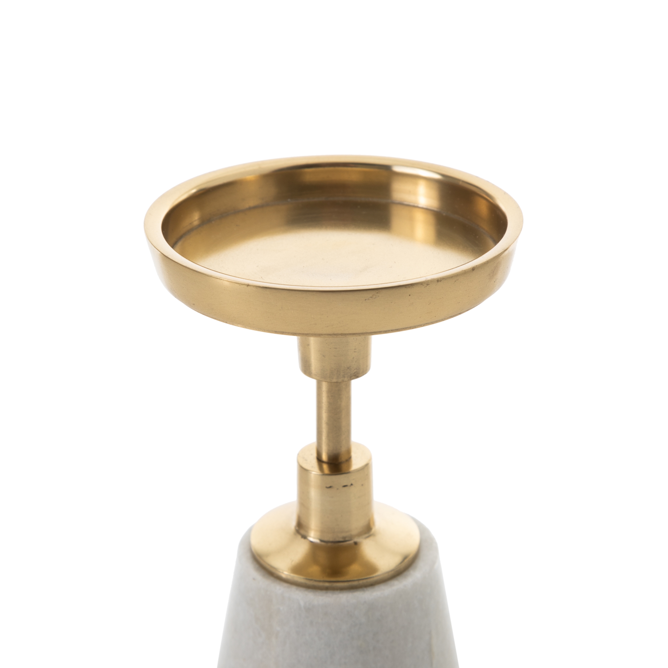 GOLD CERAMIC MUMLUK 4x8 CM