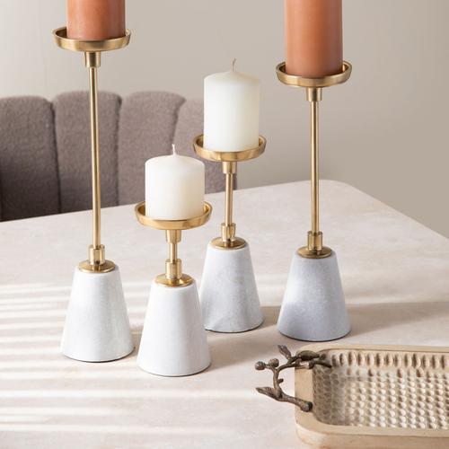  GOLD CERAMIC MUMLUK 4x8 CM