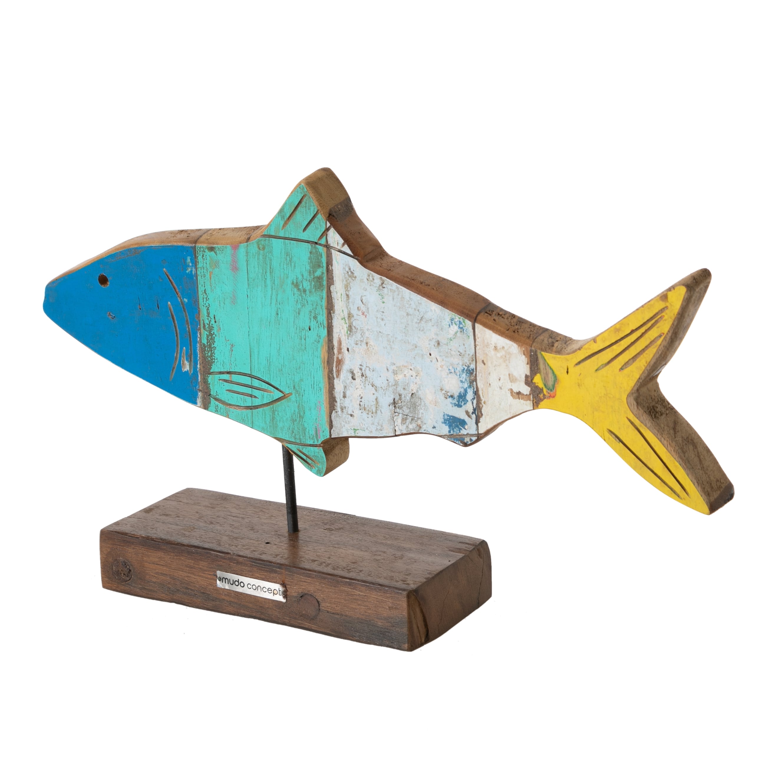 FISH DECO VINTAGE 52CM