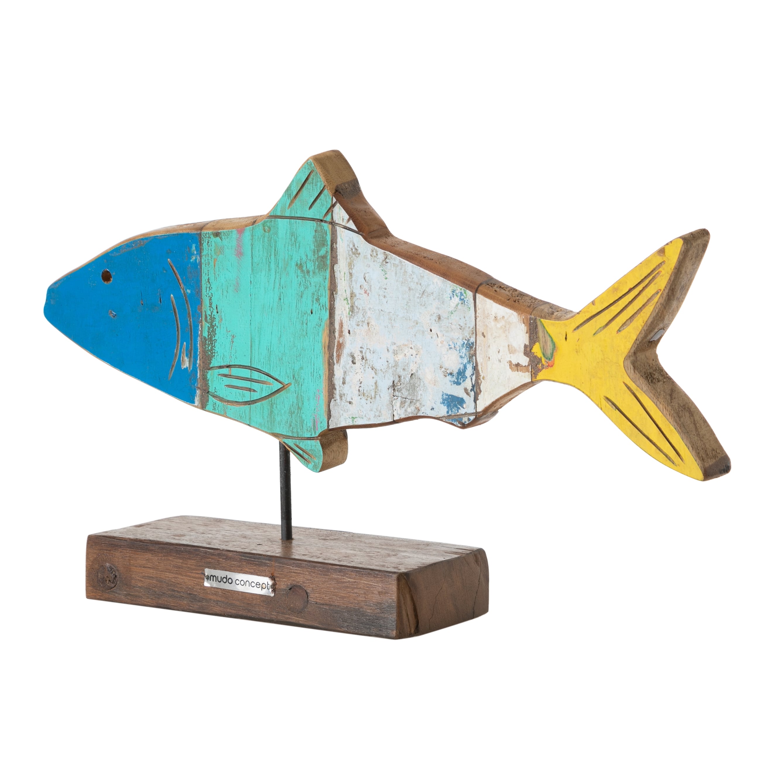 FISH DECO VINTAGE 52CM