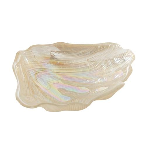  OYSTER DEKORATİF TABAK KREM 16 CM