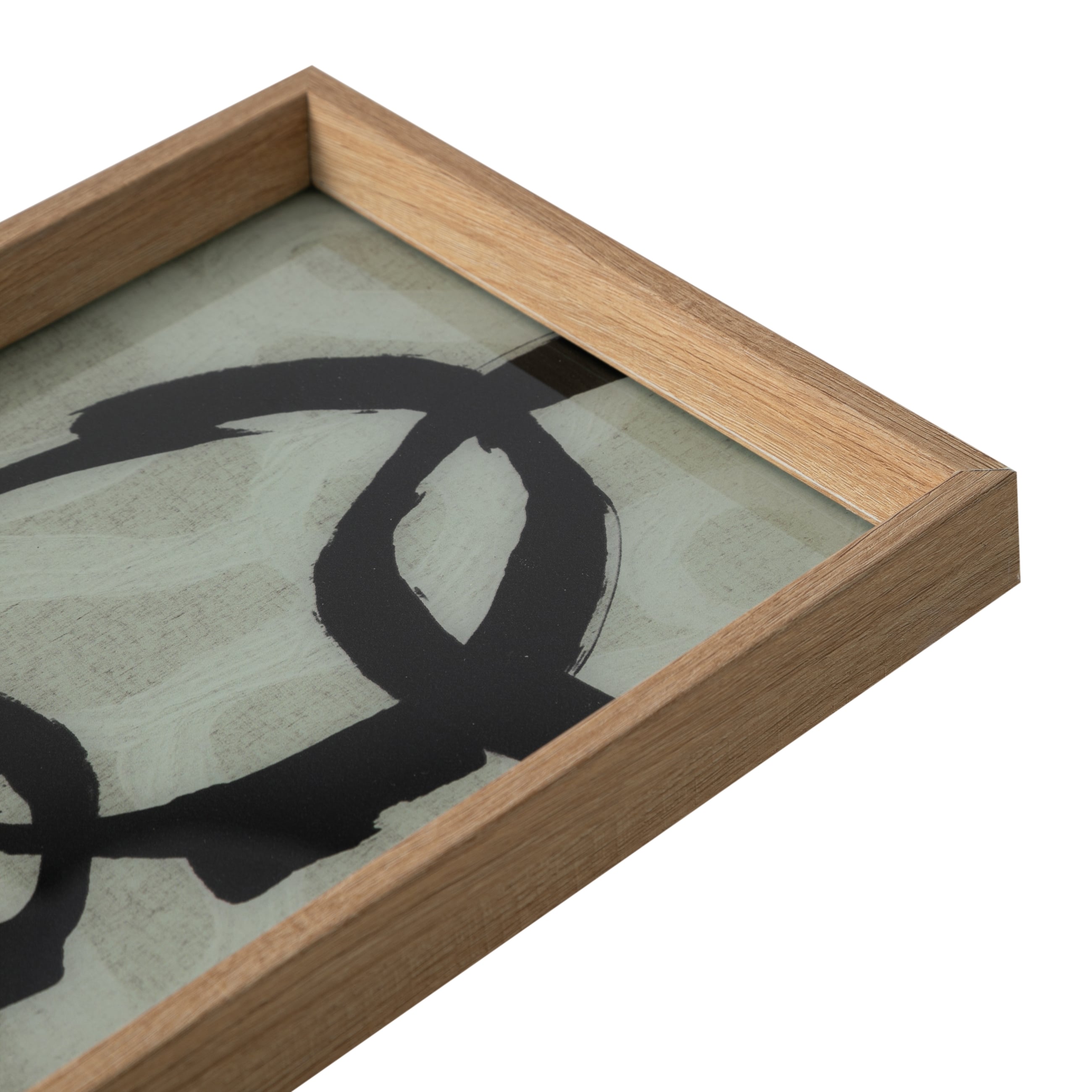 LOOP DEKORATİF TEPSİ NATURAL 25X40CM