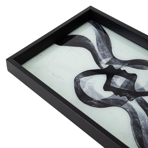  HUMAN DEKORATİF TEPSİ SİYAH 25X40CM