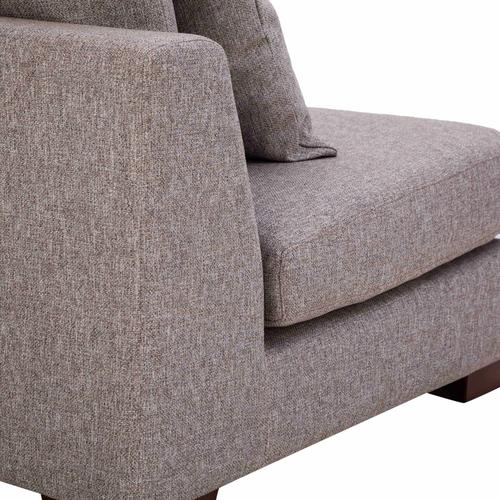  COLOMBIA KÖŞE KOLTUK EK MODÜL AÇIK KAHVERENGİ