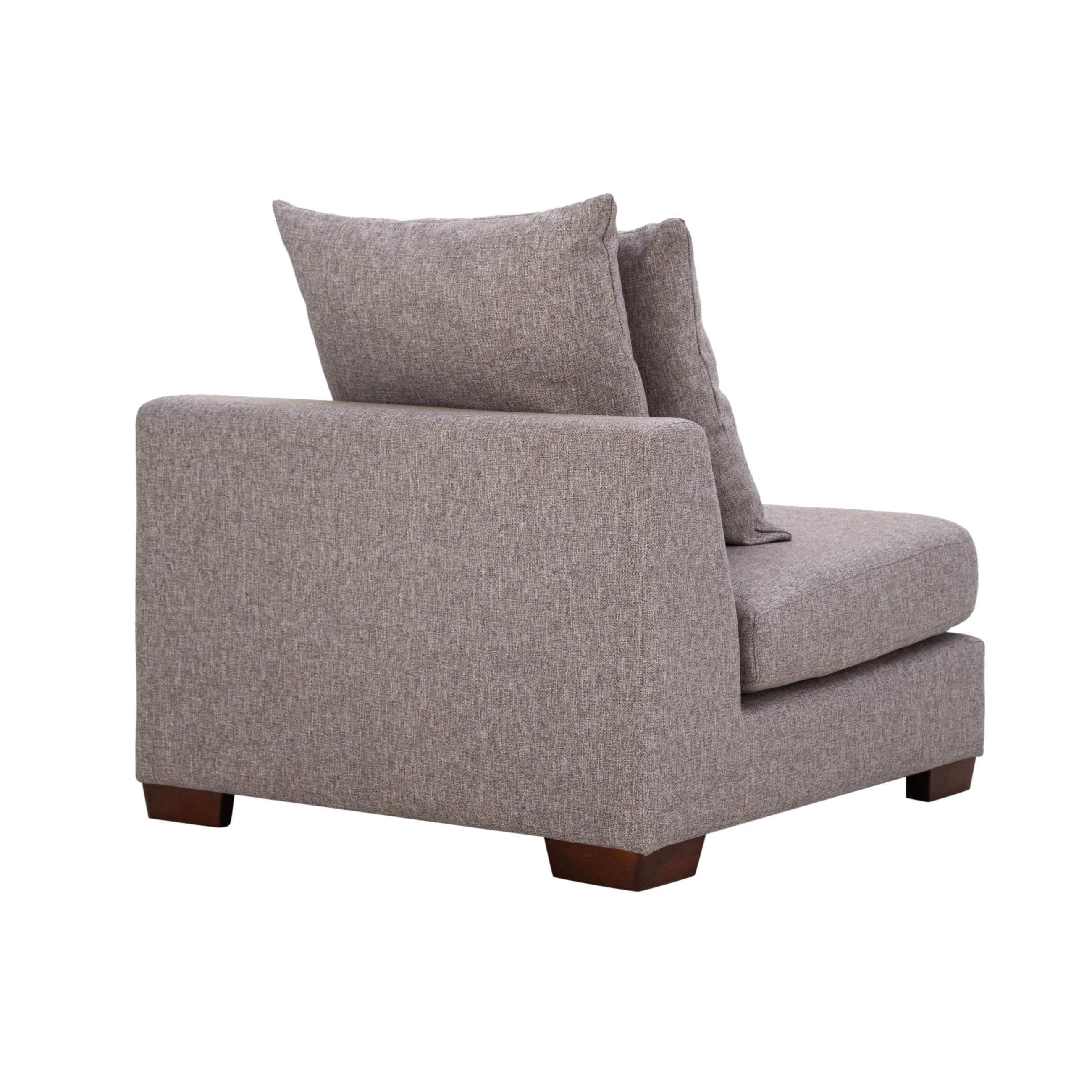 COLOMBIA KÖŞE KOLTUK EK MODÜL AÇIK KAHVERENGİ