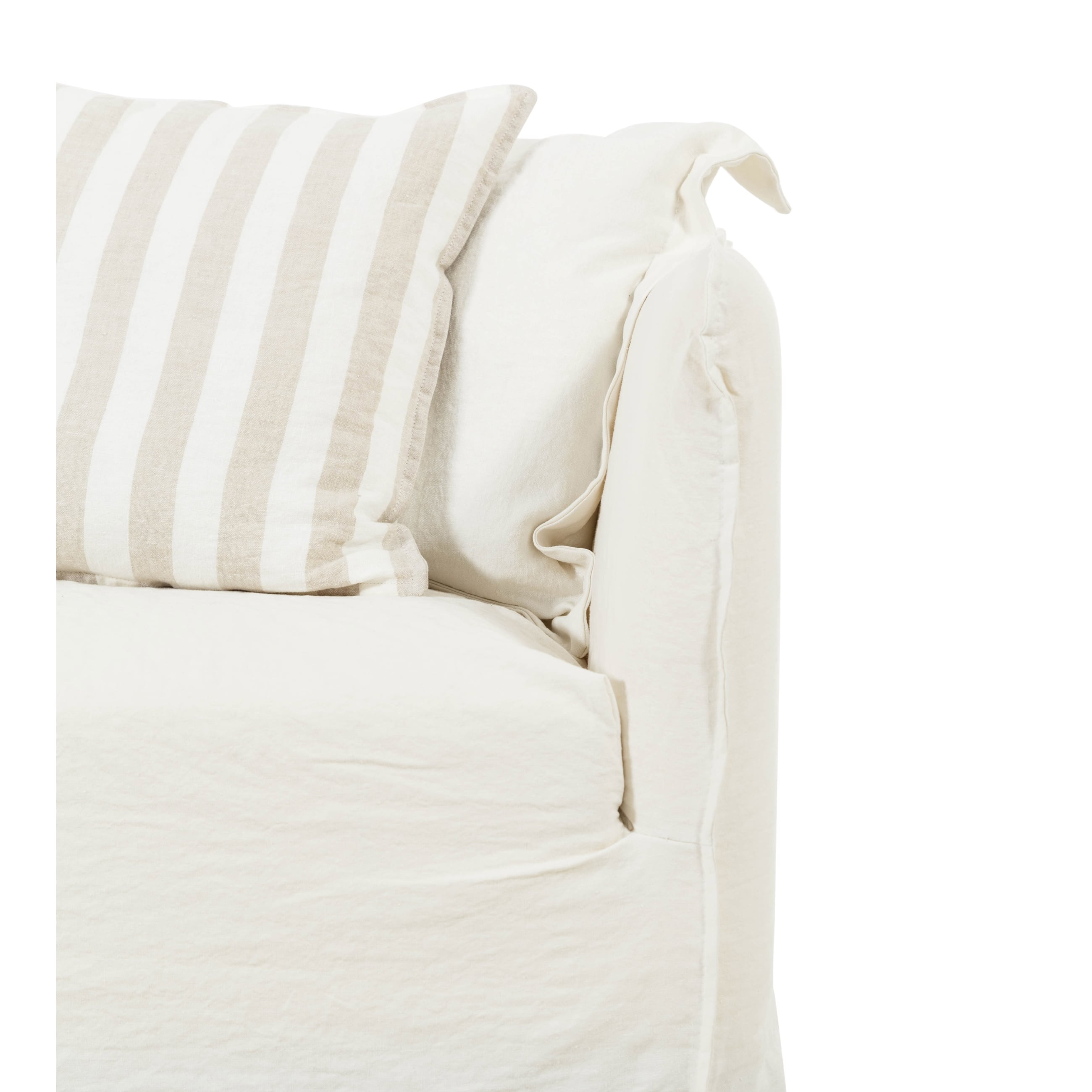 SUMMER ÜÇLÜ KOLTUK BEYAZ