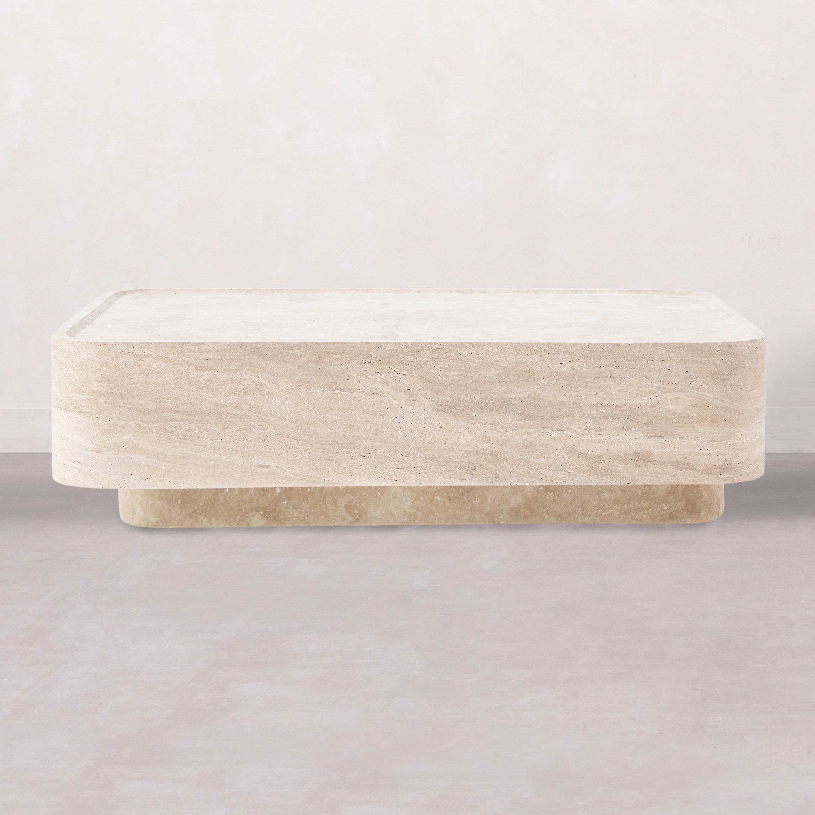 TRAVERTEN CURVE KAHVE SEHPASI 120