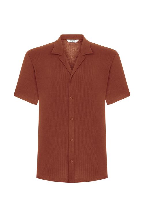  DOKULU REGULAR FIT GÖMLEK