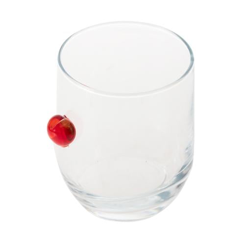 KALP FİGÜRLÜ BARDAK-KIRMIZI  205 ML