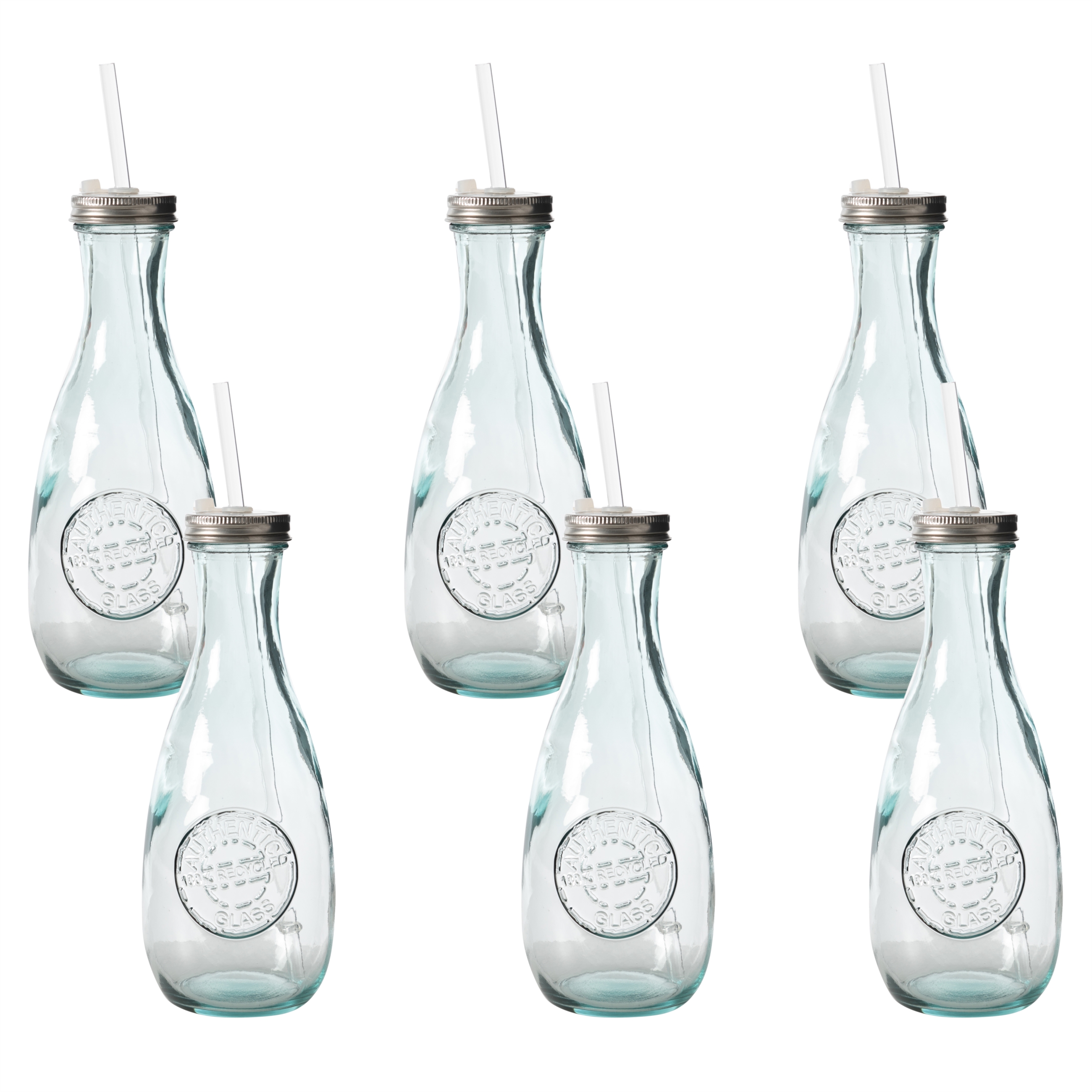 RECYCLE AUTHENTIC PİPETLİ ŞİŞE 6 LI 590CC