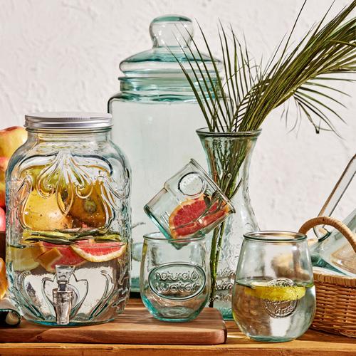 RECYCLE NO:5 PİPETLİ BARDAK 6'LI  500CC