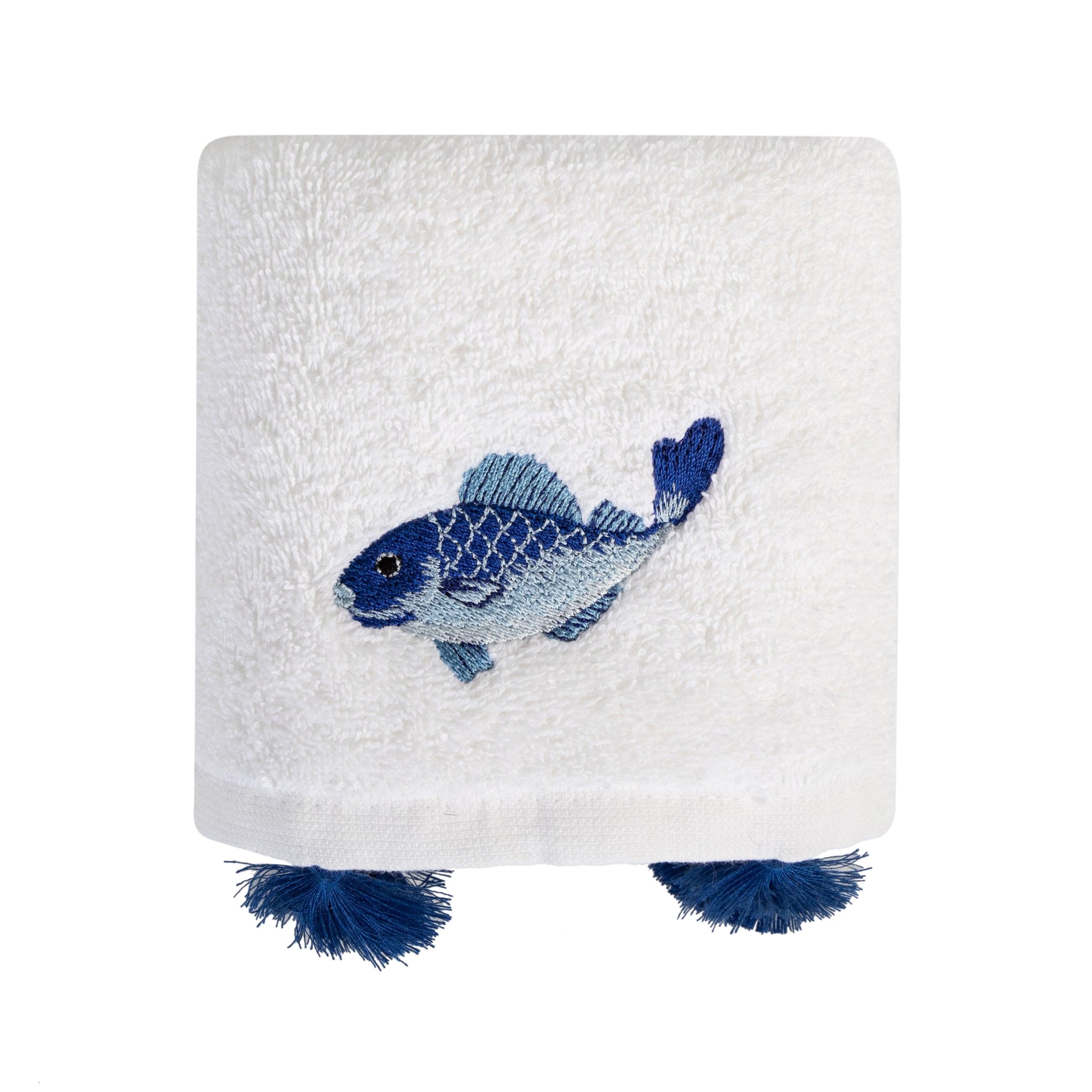 MARİN BALIK EL HAVLUSU BEYAZ 30X50