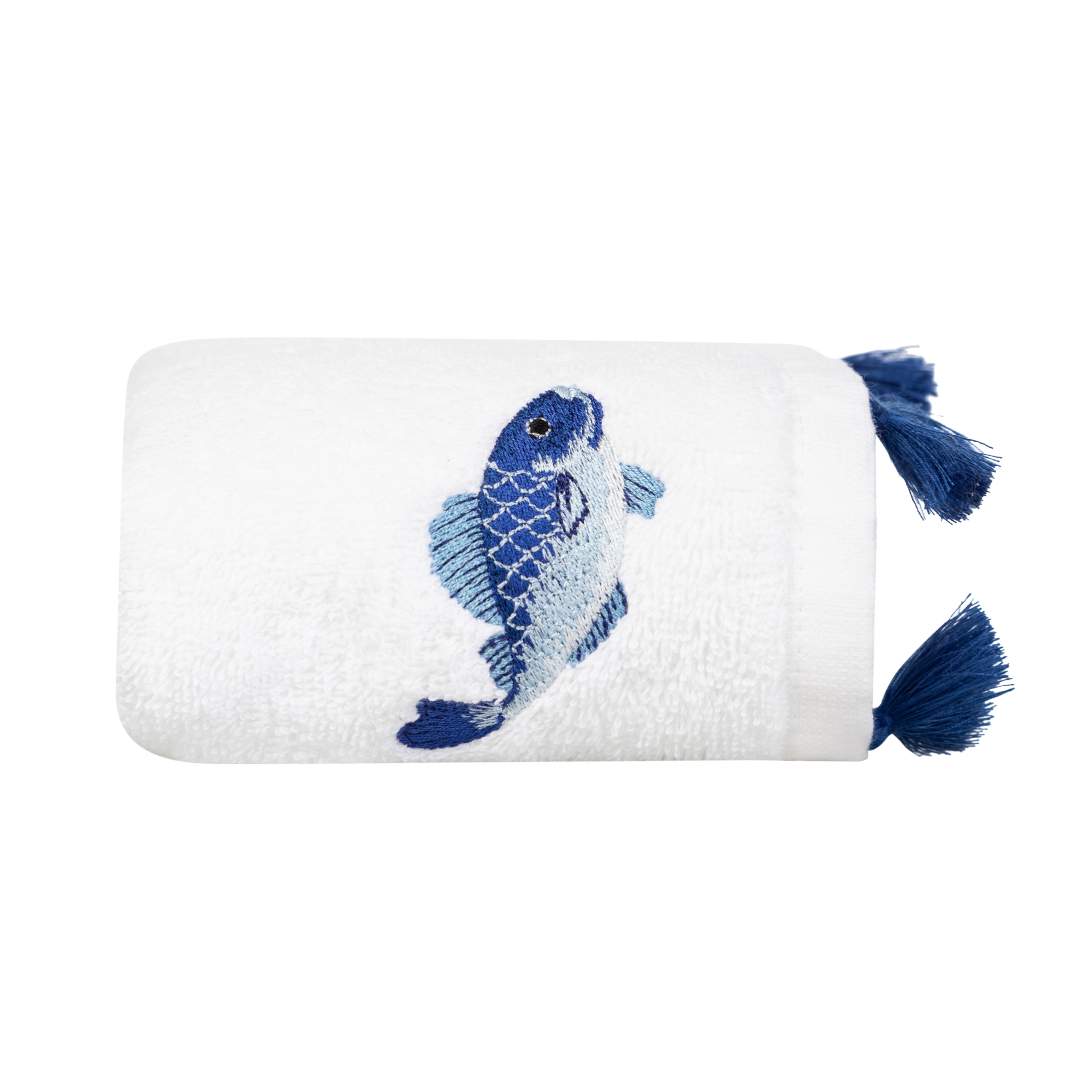 MARİN BALIK EL HAVLUSU BEYAZ 30X50