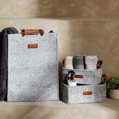  DODIE KEÇE DÜZENLEYİCİ AÇIK GRİ 31X19X14