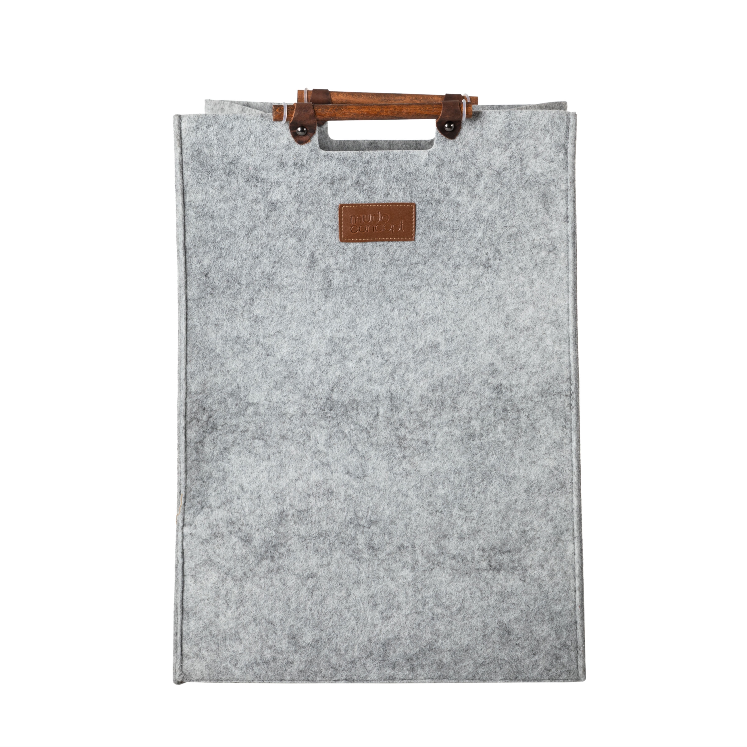 DODIE KEÇE ÇAMAŞIR SEPETİ AÇIK GRİ 29,5X37,5X52,5