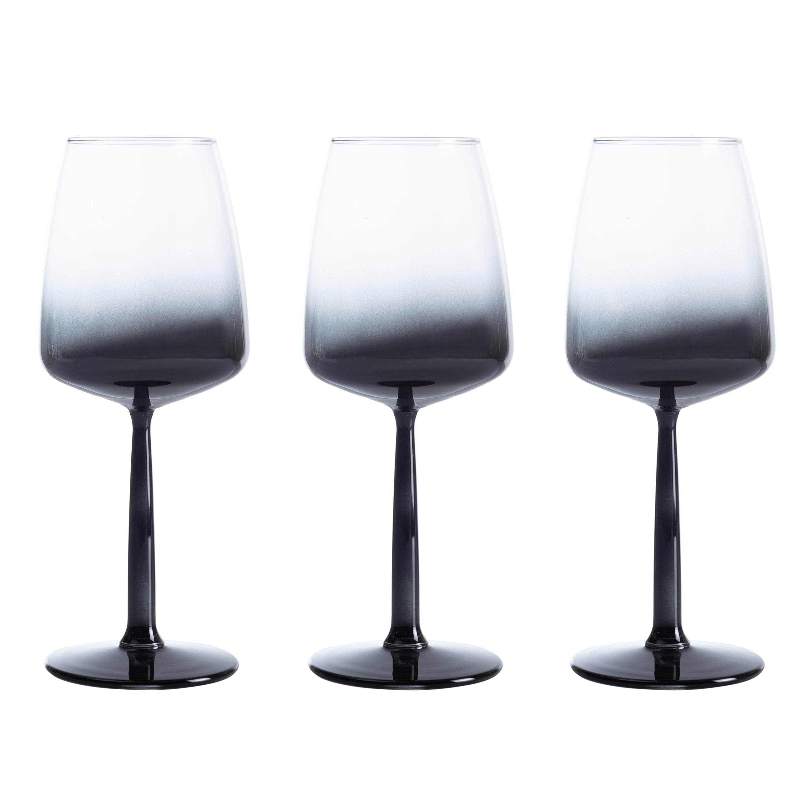 LORA 3LÜ KADEH SETİ -FÜME 430ML