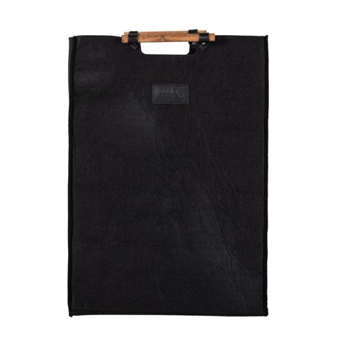  DODIE KEÇE ÇAMAŞIR SEPETİ SİYAH 29,5X37,5X52,5