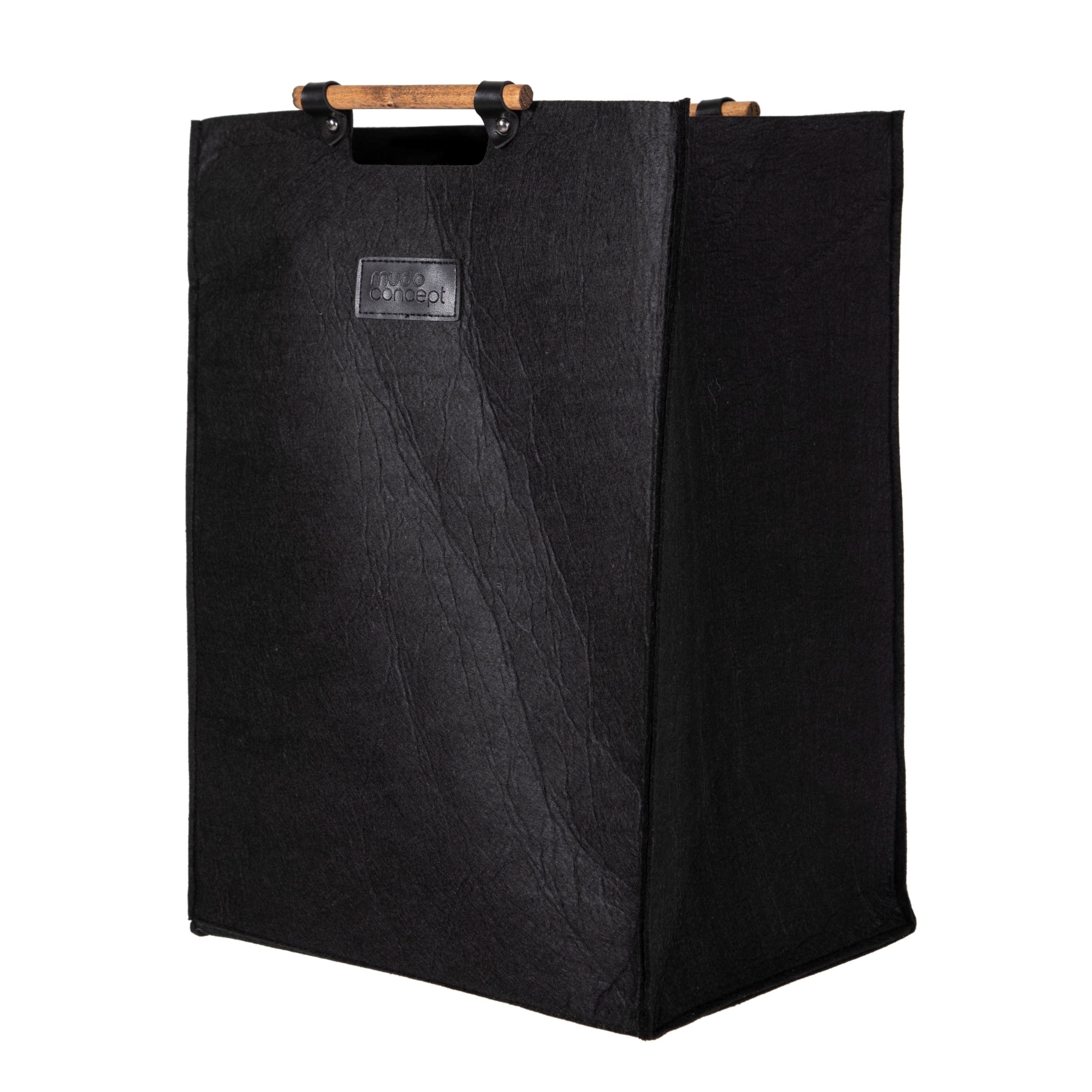 DODIE KEÇE ÇAMAŞIR SEPETİ SİYAH 29,5X37,5X52,5