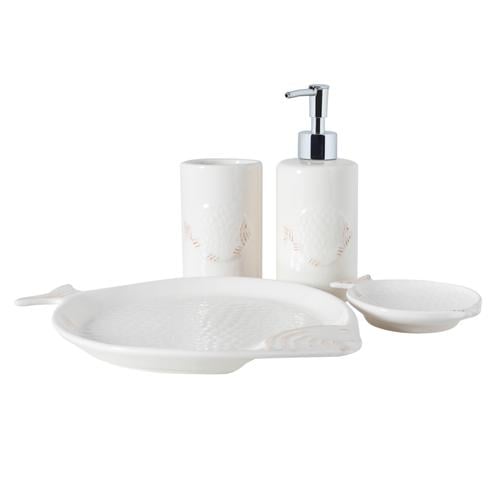 MARINE FISH 4'LÜ KUTULU BANYO SETİ