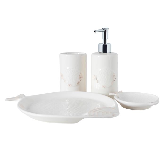 MARINE FISH 4'LÜ KUTULU BANYO SETİ