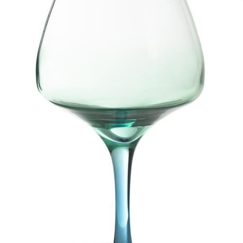  LOU YEŞİL & MAVİ KADEH 6'LI 550ML