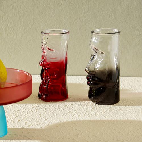  TIKI KOKTEYL BARDAĞI KIRMIZI 4'LÜ 290 ML