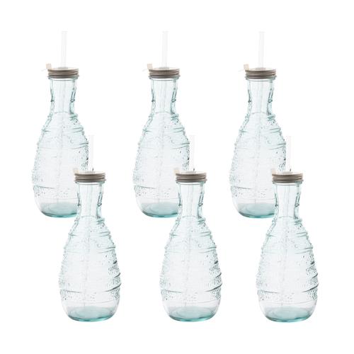 RECYCLE PİPETLİ ŞİŞE 6'LI 600CC