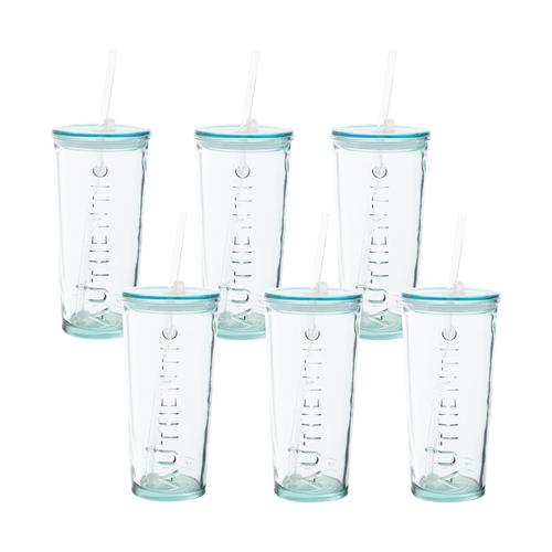  RECYCLE AUTHENTIC PİPETLİ BARDAK 6'LI 500CC