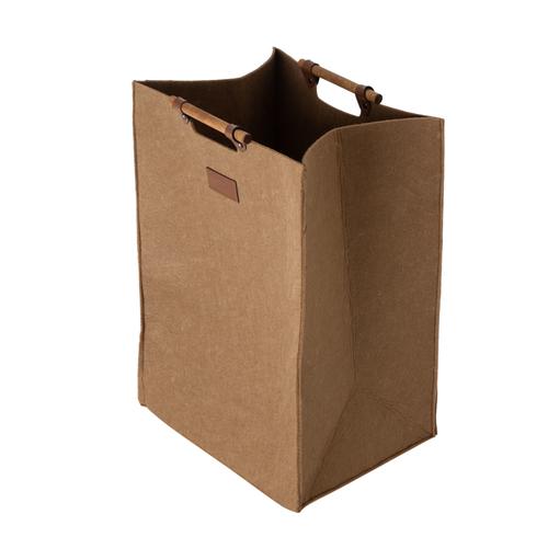 DODIE KEÇE ÇAMAŞIR SEPETİ KOYU BEJ 29,5X37,5X52,5