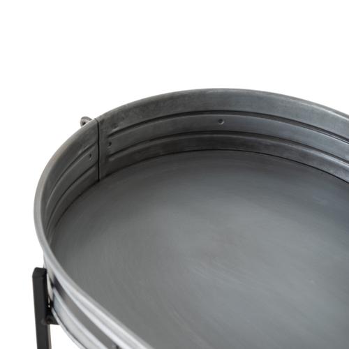  MAT SILVER OVAL AYAKLI TEPSİ